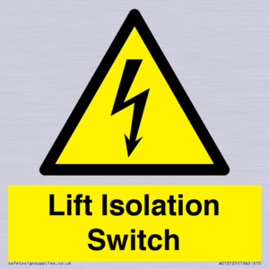 Lift Isolation Switch